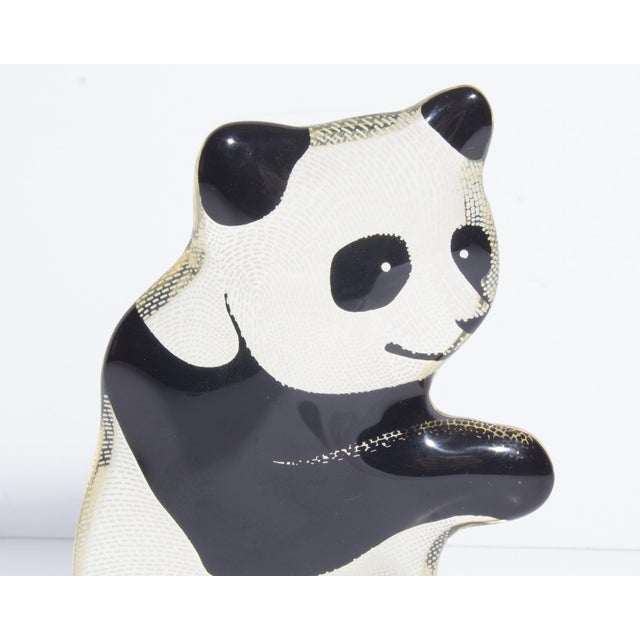 Abraham Palatnik Op Art Lucite Panda by Abraham Palatnik For Sale - Image 4 of 7