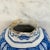 18th Century Dutch Delft Blue and White Earthenware Vase With Top For Sale - Image 9 of 12