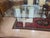 1970s Travertine and Marble Dining Table with Glass Top, 1970s For Sale - Image 5 of 13