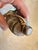 1970s Handmade Powder Horn w/ Scrimshaw Elk Scene Strap Western Decor/Reenactment. For Sale - Image 4 of 8