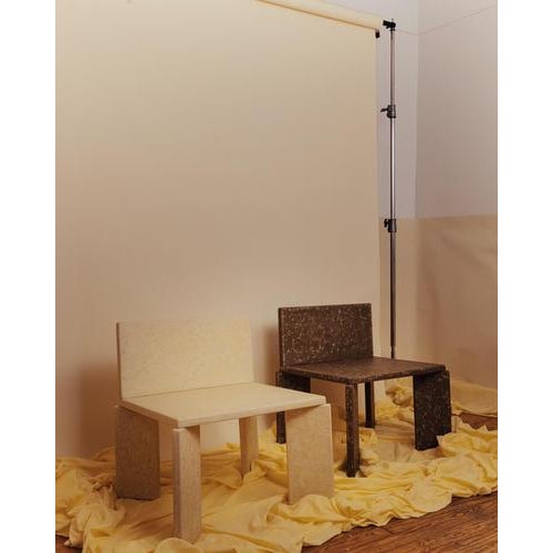 Melts Like Butter Collection Wood Chair in Coffee Finish by Monics+Vieira For Sale - Image 13 of 17