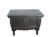 This late 19 century antique Chinese table with one spacious cabinet can be used as a low console table or TV cabinet, or...