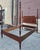 Wood 19th Century Federal Style Mahogany Poster Three Quater Size Bedframe For Sale - Image 7 of 11