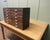Collector's Filing Cabinet with 12 Drawers, 1900s For Sale - Image 4 of 8