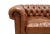 2020s Pasargad Home Genuine Leather Chester Bay Tufted Loveseat For Sale - Image 5 of 10