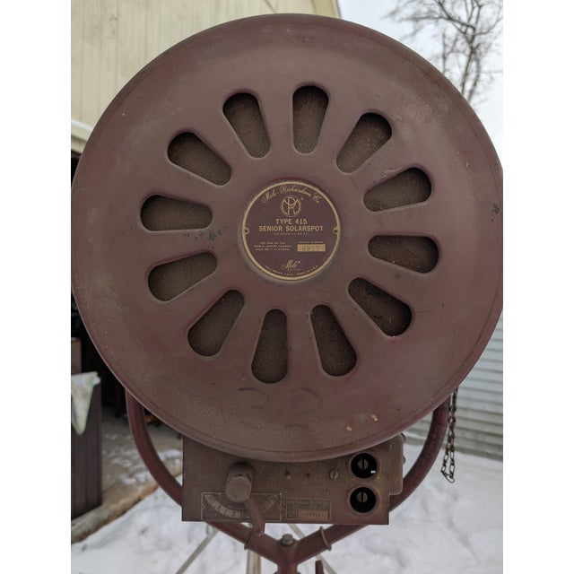 Mole-Richardson Stage Lights | Hollywood Studio Spotlights on Crank Stands For Sale - Image 13 of 18