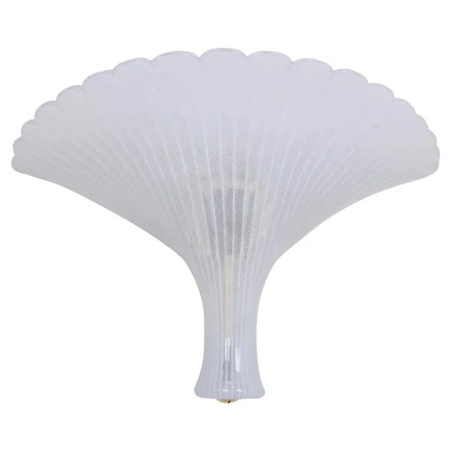 Large Murano Glass Wall Sconce attributed to Barovier & Toso, Italy, 1970s For Sale - Image 13 of 13