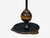 1950s Mid-Century Modern Floor Lamp, Patinated Brass, Wood, Fabric For Sale - Image 12 of 12