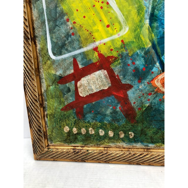 2010s Original Modern Nude Signed Oil/Acrylic Painting For Sale - Image 5 of 10