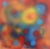 Nebula is an abstract composition realized by the Belgian artist Martine Goeyens. Acrylic on panel. Hand-signed on the...