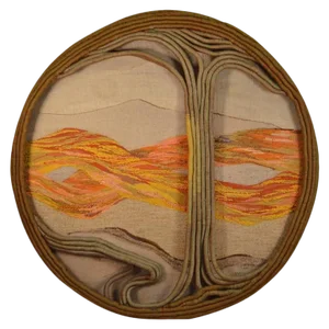Over Scale Textile Art "Tree of Life"