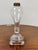 Traditional Attributed Boston & Sandwich Pressed Glass Boudoir Fluid Lamp, Circa 1850 For Sale - Image 3 of 9