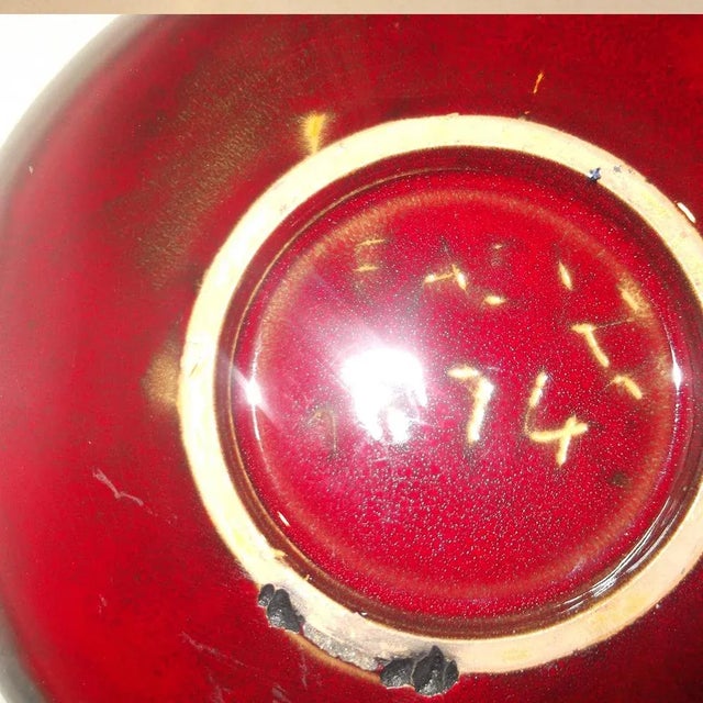 Vintage Italian Terracotta Bowl by Carlo Zauli for Faenza, 1974 For Sale - Image 11 of 15