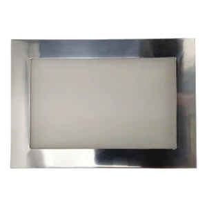 Vintage Moe Light Recessed Light With Satin Aluminum Trim & Alba-Lite Glass