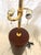 Baker Knapp & Tubbs Wrapped Woven Leather & Brass Cylinder Table Lamps For Sale - Image 11 of 12