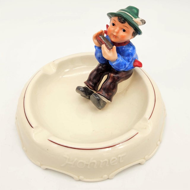 Ceramic Hohner Advertising Ashtray from Göbel, 1950s For Sale - Image 7 of 8