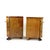 Vintage Art Deco Bedside Tables in Walnut Veneer, Czechoslovakia, 1930s, Set of 2 For Sale - Image 14 of 17