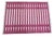 Cotton Vegetable Dyed Pink & White Striped Reversible Rug - 4'x6' These special flat-weave dhurries are hand-woven with 15...