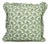 Fabdivine Artistic Block Print Frill Pillow Cover 14x14 Inch Thick Cotton White- Madhubala For Sale