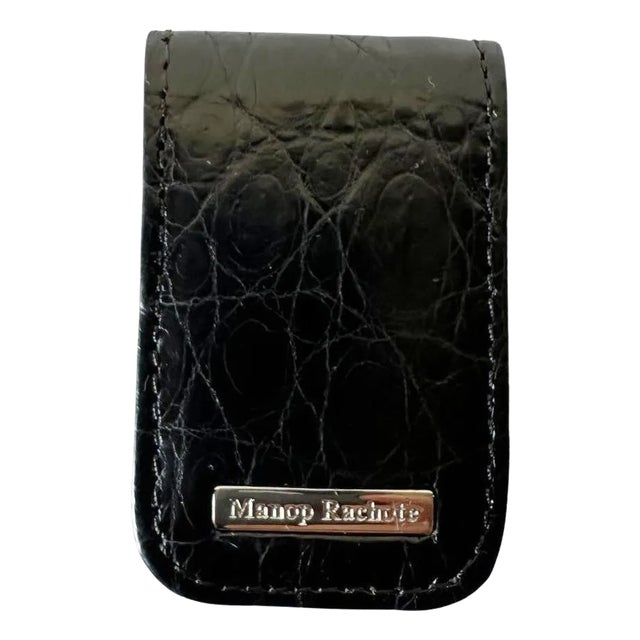 Crocodile Leather Money Clip For Sale