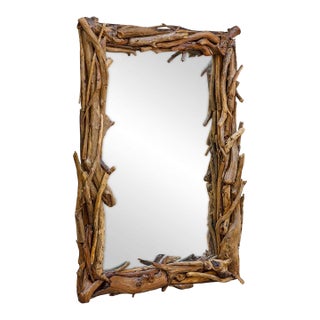 Rustic Branch Mirror For Sale