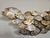 1960s Vintage Signed "C Jere' 68" Brutalist Brass "School of Fish" Wall Sculpture For Sale - Image 5 of 7