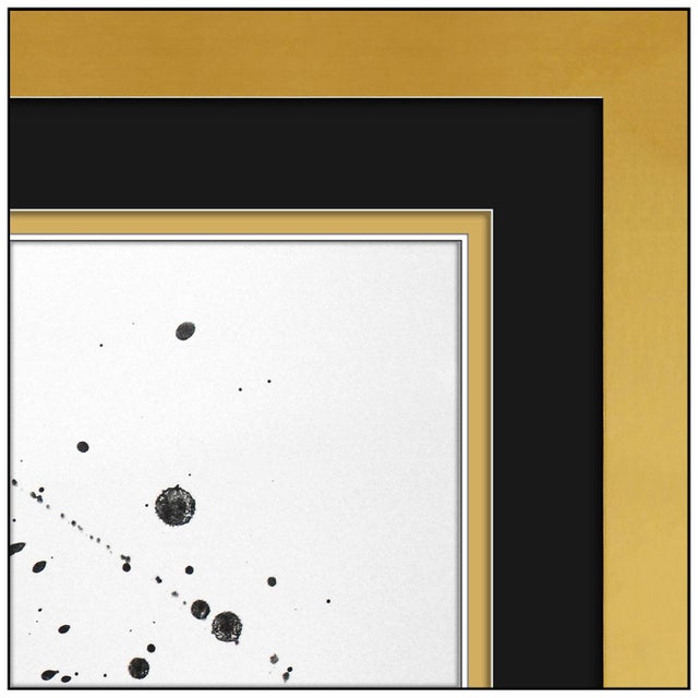 Late 20th Century Late 20th Century Untitled (l.213; sf.240) Abstract Black Lithograph Sam Francis For Sale - Image 5 of 5