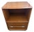 Midcentury Walnut Nightstand, by T. H. Robsjohn-Gibbings for Widdicomb (Part of Labeled Furniture Set) For Sale