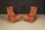 De Sede Cognac Leather Lounge Chairs by Mathias Hoffmann for De Sede, 1980s, Signed - A Pair For Sale - Image 4 of 12