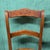 Pair of Vintage Wooden Chairs With Wicker Seats For Sale - Image 6 of 14