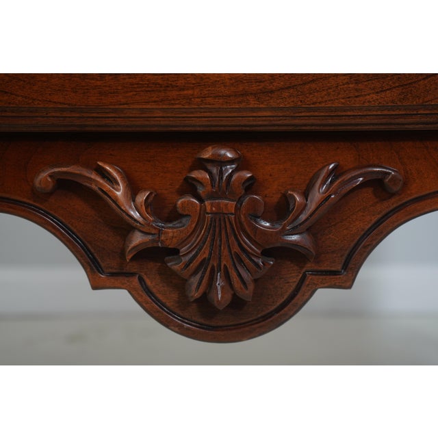 Union National French Paint Decorated Cherry Commode Chest For Sale - Image 14 of 18