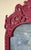 19th Century Large Rococo/ Baroque Design Ornately Carved Wood Wall Mirror With Aged Glass For Sale - Image 12 of 18