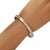 Bulgari Bvlgari Bulgari B Zero-1 Steel 18k Rose Gold Engraved Cuff Bracelet For Sale - Image 4 of 5