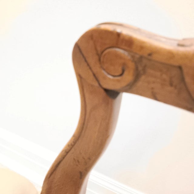 Vintage Italian Chateau d'Ax Spa Leather Arm Chair With Brass Nailhead Trim For Sale - Image 11 of 18