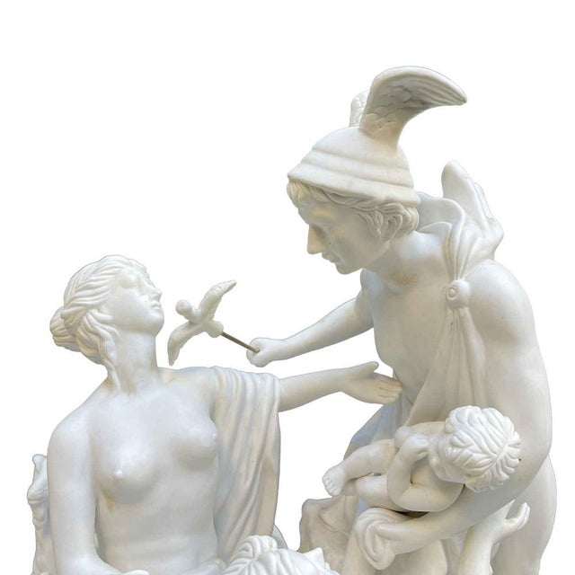 Biscuit Porcelain Centerpiece, 1900s For Sale - Image 9 of 11