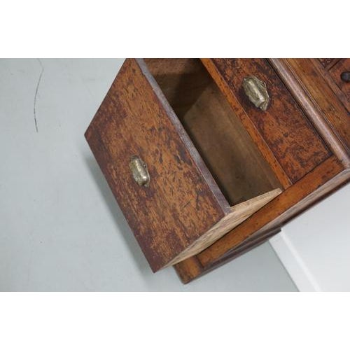 Early 20th Century French Oak Jewelers Cabinet For Sale - Image 16 of 18