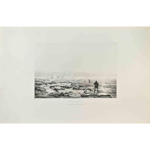 Marais de la Canche is an artwork realized by A. Segé in the 1870s. Etching. Image size:21x30 Good conditions. Realized...