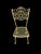 Mid 20th Century Vintage Woodard Andalusian Wrought Iron Patio Dining Chairs - Set of 6 For Sale - Image 5 of 9