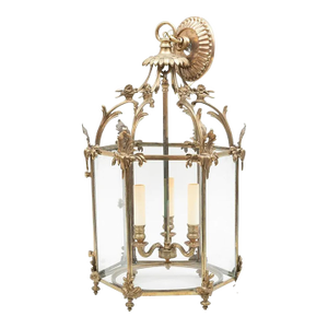 Late 19th Century Louis XV Style Gilt-Bronze Three-Light Hall
