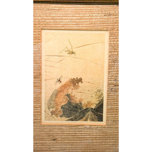 Framed reproduction of a Chinese painting titled Early Autumn by the artist Qian xuan. • Original Artist: Qian Xuan...