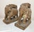 18th Century Pair of Antique 1700's Hand Carved Wood India Temple Salvage Elephant Sculptures For Sale - Image 5 of 18
