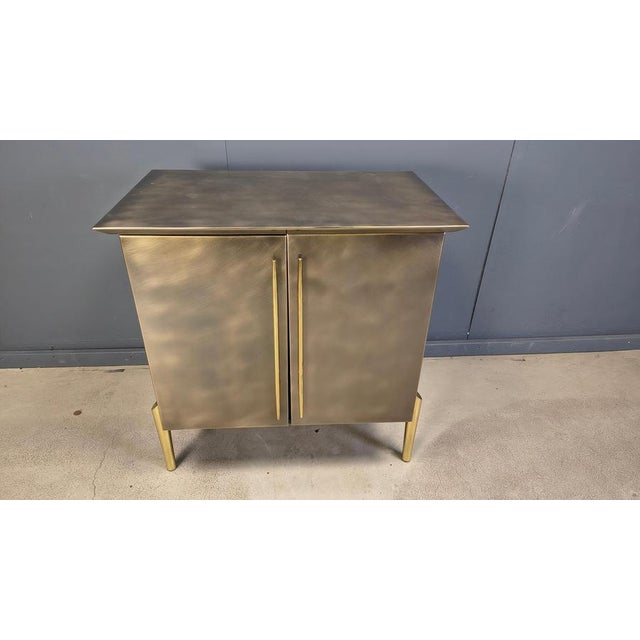 Postmodern Bar Cabinet attributed to Belgochrom, 1980s For Sale - Image 16 of 17