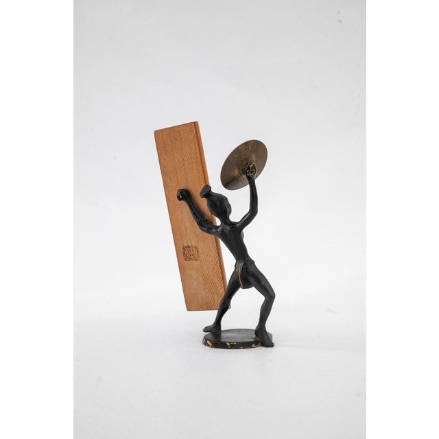 1950s Small Table Thermometer, Vienna, 1950s For Sale - Image 5 of 7