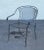 Vintage Set of Four Wrought Iron Patio Dining Chairs For Sale - Image 10 of 12