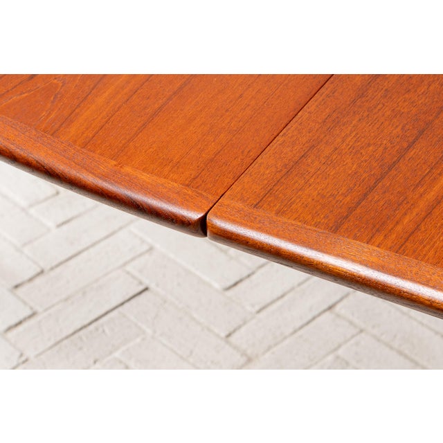1950s 1950s Hans Wegner Teak & Oak Jh-567 Dining Table For Sale - Image 5 of 16