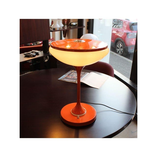 Cappello Table Lamp in Stainless Steel, 1969 For Sale - Image 7 of 12