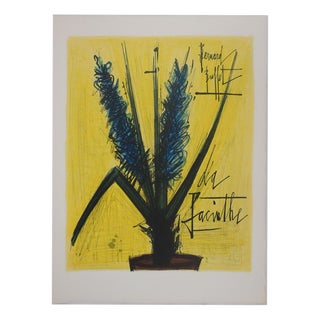 Bernard Buffet, The Hyacinth, 1966, Lithograph For Sale