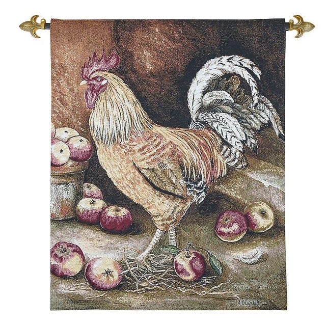 This beautiful tapestry is woven on a jacquard loom by skilled weavers, keeping alive the centuries old tradition of...