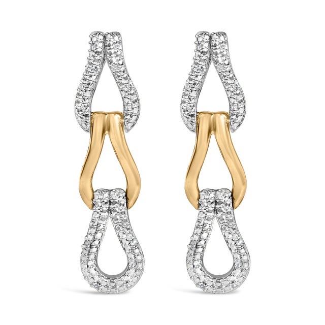 Sculpted to capture light with every turn, these drop beauties weave strength and softness into a single, fluid...