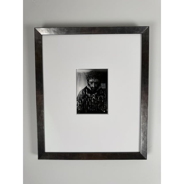 1970s Vintage Framed Darkroom Photograph of "Ecce Homo" With Milagros For Sale - Image 5 of 10